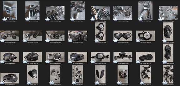 Suzuki, Kawasaki, Honda, Triumph osia