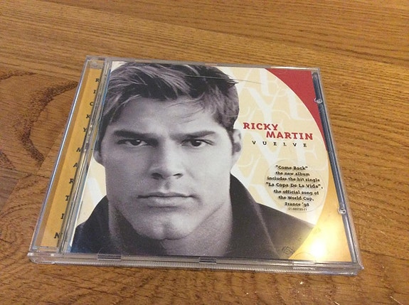 Ricky Martin vuelve -cd