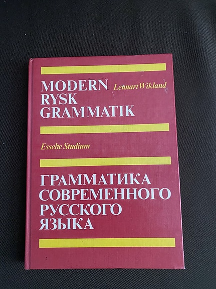 Modern rysk grammatik