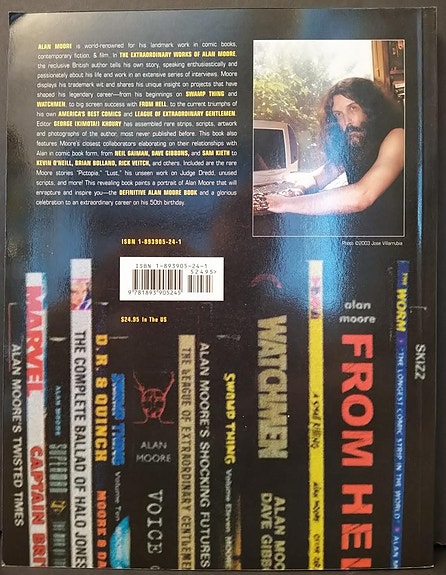 Kirja US 047 Alan Moore Bibliografia, Historia