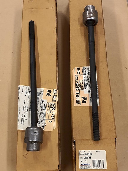 Sisemmät raidepäät Cadillac Seville 1992-1997 yms
