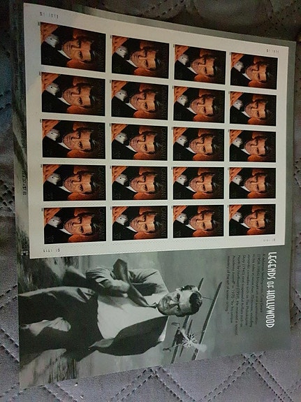 Cary grant postimerkkejä 20kpl arkki