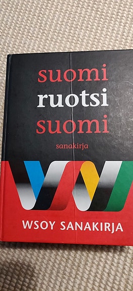 Suomi-ruotsi-suomi sanakirja