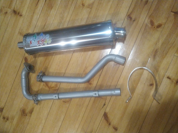Kymco KXR 250 tehoputkisto