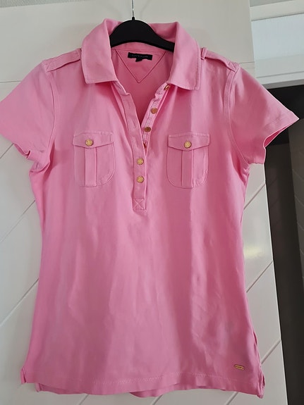 Tommy Hilfiger pinkki pikeepaita 38