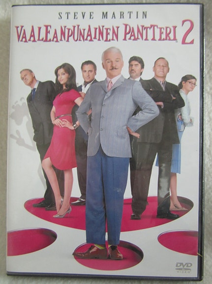 Vaaleanpunainen pantteri 2 dvd
