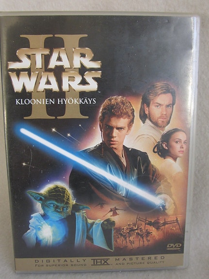 Star Wars Episodi II - Kloonien hyökkäys dvd