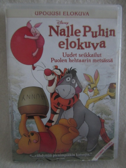 Nalle Puhin elokuva dvd