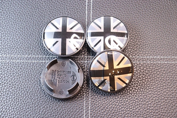 Mini Vannekeskiöt 54mm ; Britannian Lippu (4kpl)