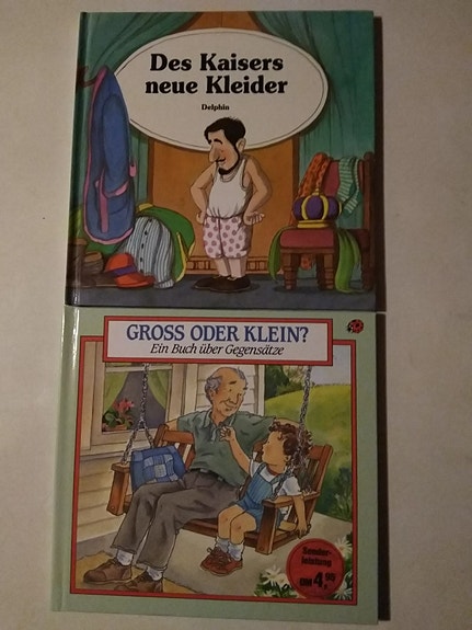 Lasten Vieras kieliset paksusivuiset kirjat 1