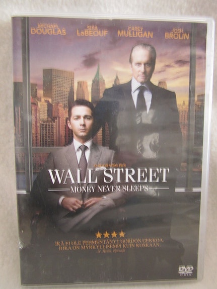 Wall Street Money Never Sleeps dvd