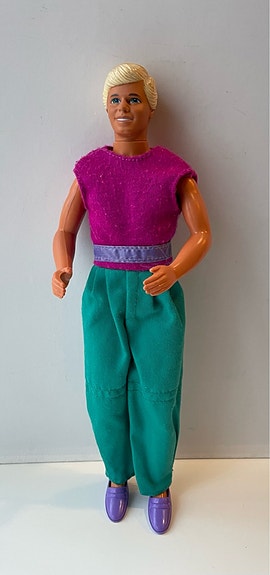 Vintage Ken nukke ( vaaleahiuksinen)