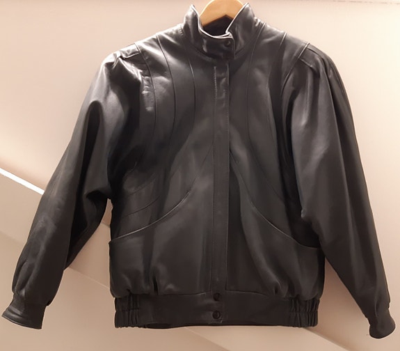 Retro nahkatakki 34/XS