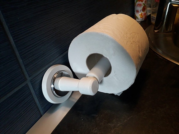 WC-rullan teline