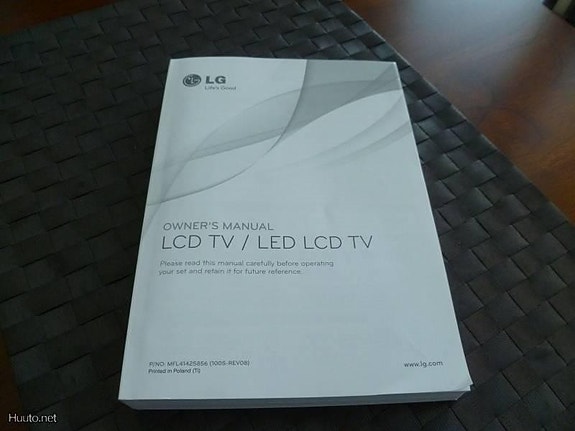Lcd tv/led lcd tv owner`s manual (lg tv)