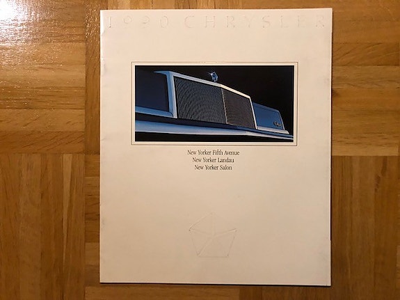 Esite Chrysler New Yorker 1990
