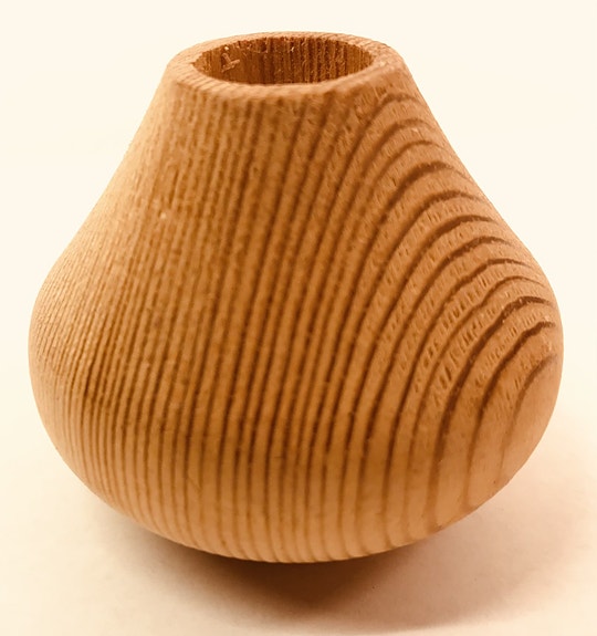 KAIJA AARIKKA Kynttilänjalka / Candle holder, wood