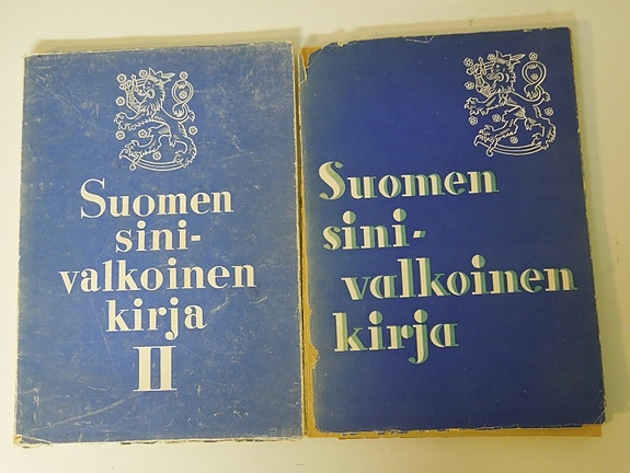 Suomen Sinivalkoinen kirja osat 1 - 2