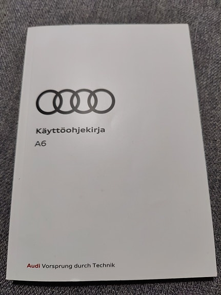 Audi A6 ohjekirja