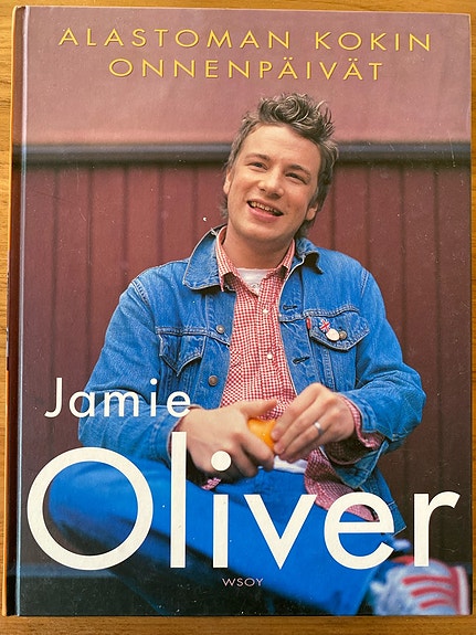 UUSI kirja Jamie Oliver alastoman kokin onnenpäivä