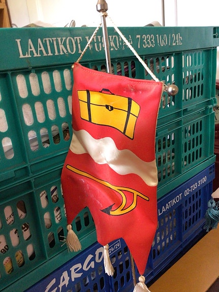 Kalanti vaakuna pöytäviiri standardi viiri keräily