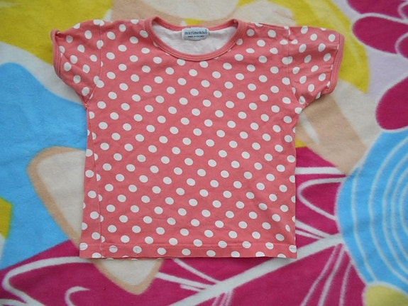 Marimekko pallo t-paita koko 90