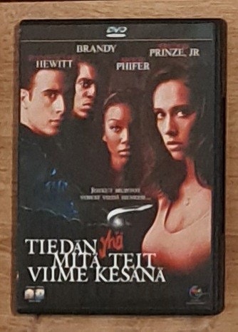Tiedän yhä mitä teit viime kesänä dvd