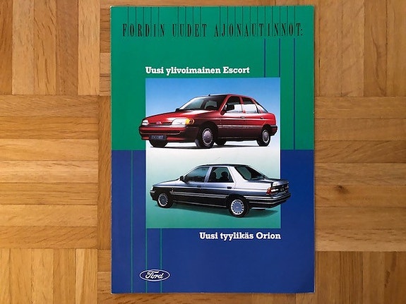 Esite Ford Escort mk4 & Orion mk3, 1990-1991