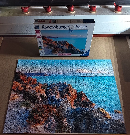 Ravensburger Kreikka rantamaisema 1000 palapeli