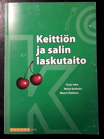 Keittiön ja salin laskutaito kirja