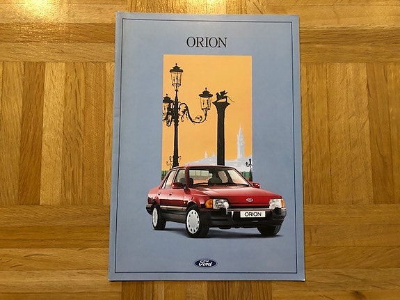 Esite Ford Orion 1988/1989