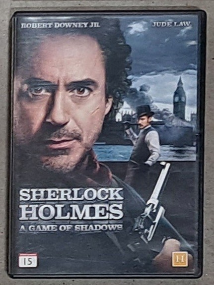 Sherlock holmes a game of shadows dvd