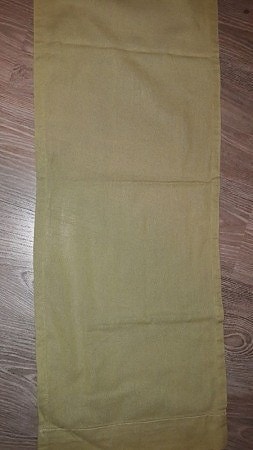 2 vaaleanvihreää paneeli verhoa 38x209cm