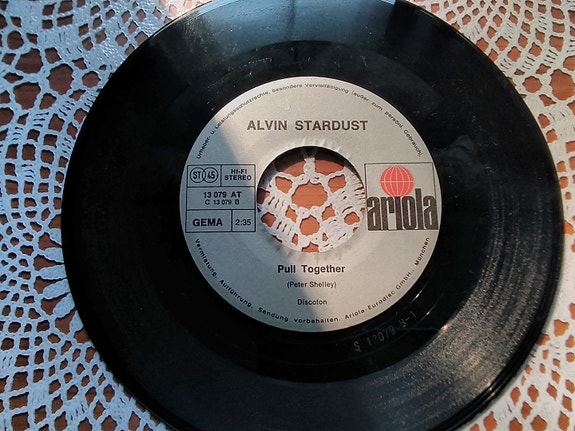 Alvin Stardust / Ennio Morricone 7" Single
