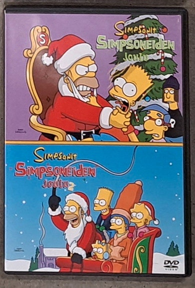 Simpsoneiden joulu 1 ja 2 dvdt