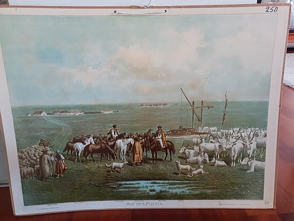 Vanha koulun opetustaulu