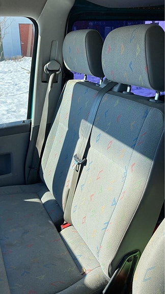 VW T-5 Transporter Etupenkki tupla