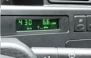 Citroen XM ajotietokoneen näyttö LCD