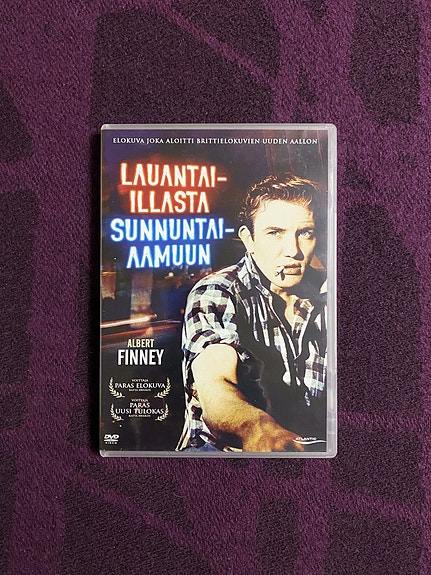 Lauantai-illasta sunnuntaiaamuun DVD Albert Finney