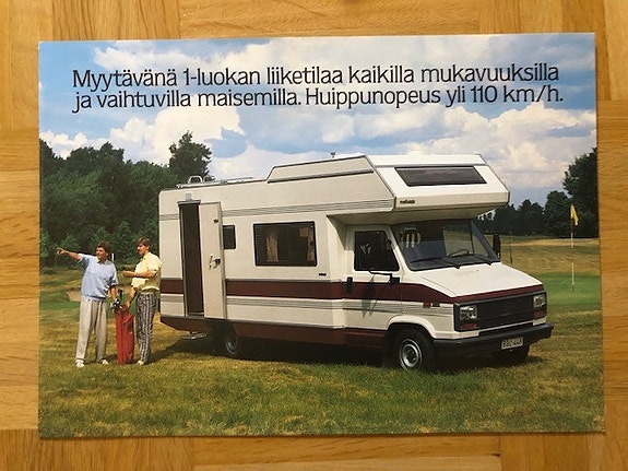 Esite Fiat Matkaaja / Fiat Ducato asuntoauto