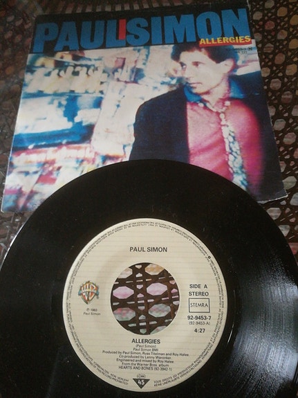 Paul Simon 7" Allergies