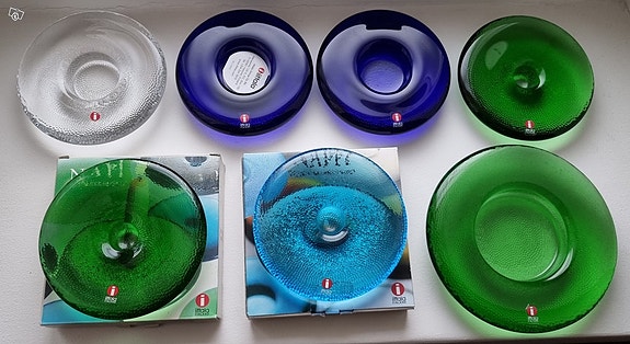 Iittala Nappi kynttilänjalka / tuikkualusta