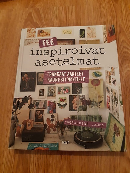 Tee inspiroivat asetelmat kirja