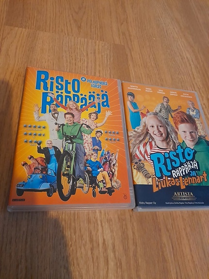 Risto Räppääjä dvd