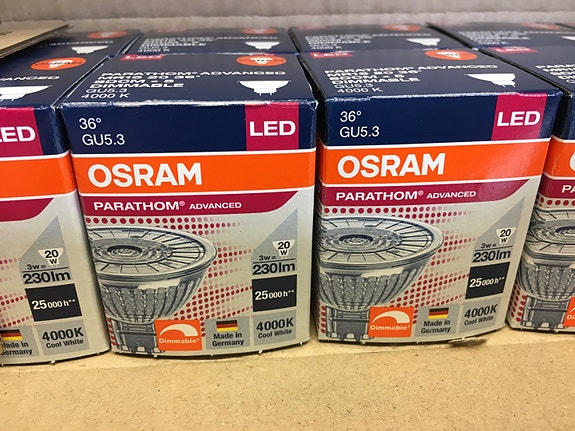 Osram led lamppuja