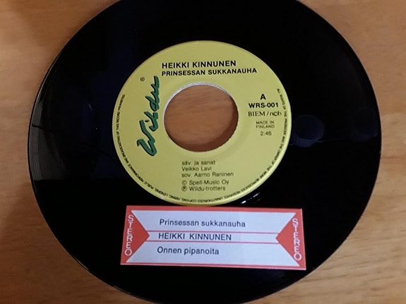 Heikki Kinnunen 7" Prinsessan sukkanauha