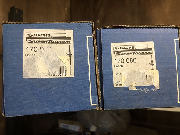 Honda Civic Takaiskarit Sachs 92-95