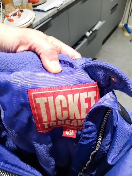 Toppahaalari Ticket 98cm