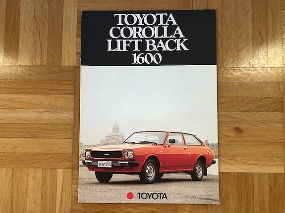 Esite Toyota Corolla Liftback 1600 v. 1977/1978