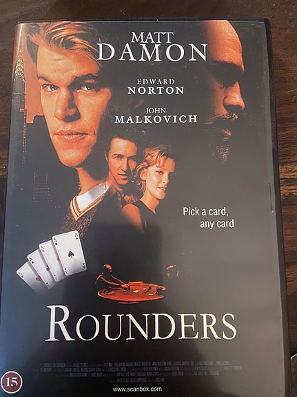 DVD Rounders (Matt Damon, John Malkovich)